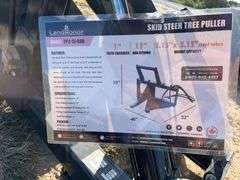 2024 LandHonor TP2-13-08D Hydraulic Tree Puller Skid Steer Attachment