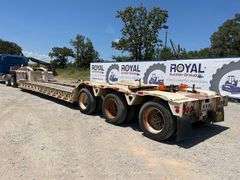 2009 Trail King TK110HDG-523 RGN 66 Ton Tri-Axle Lowboy Trailer