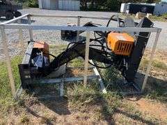 2025 LandHonor ABC-13-125A Hydraulic 42in Articulating Brush Cutter Skid Steer Attachment
