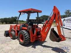 2001 Kubota L35 4WD Tractor Loader Backhoe