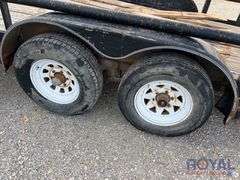 2004 Big Tex 10PI 18ft T/A Pipe Top Utility Trailer