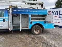 2012 Ford F-550 4x4 Versalift VO36I-01 36ft Insulated Bucket Truck