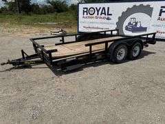2003 Big Tex 10PI 16ft. T/A Pipe Top Utility Trailer