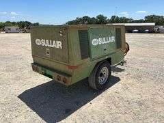Sullair 185 DPO JD 100psi Towable Air Compressor