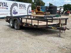 2005 Big Tex 10PI 16ft. T/A Pipe Top Utility Trailer