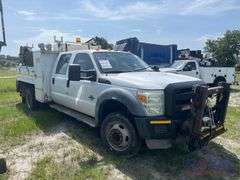 2011 Ford F-550 Iowa 1015 3,200LB Crane Mechanics Truck