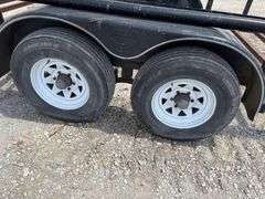 2003 Big Tex 10PI 16ft. T/A Pipe Top Utility Trailer