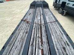 2000 Trail King TK70DGHT 45 Ton 44ft. Step Deck T/A Hydraulic Tail Trailer