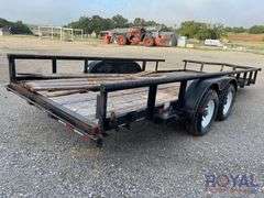 2004 Big Tex 10PI 18ft T/A Pipe Top Utility Trailer