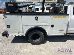 2019 Ford F-350 4x4 Ext. Cab Palfinger PSC 3216 4,000LB Crane Service Truck