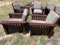 Wooden Chairs and Tables