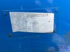 1998 Caterpillar TH63 6,000LB 4x4 Rough Terrain Telehandler