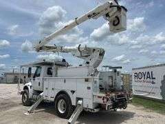 2013 International DuraStar 4400 Altec AM547 50FT Material Handling Insulated Forestry Bucket Truck