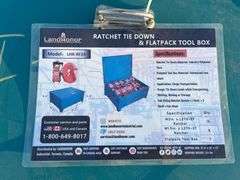 2025 LandHonor LHR-RF24 Ratchet Tie Down and Flatpack Tool Box