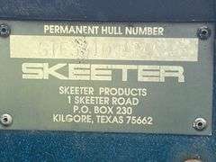 2009 Skeeter SL190 19ft Boat with 21ft Boat Trailer