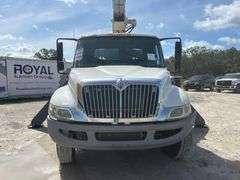 2014 International DuraStar 4300 Terex BT2047 47ft Crane Truck