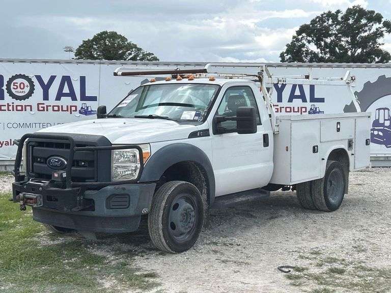 2015 Ford F-550 4x4 Knapheide Service Truck