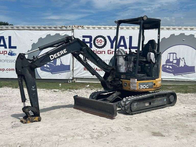 2017 John Deere 30G Mini Excavator