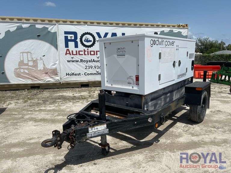 2007 Godwin Pumps GHP45KW-RC 45kW Towable Diesel Generator