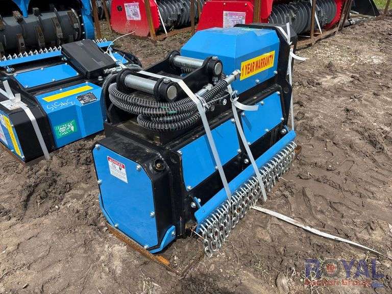 2025 Raytree REDM32 Hydraulic 32in Excavator Mulcher Attachment