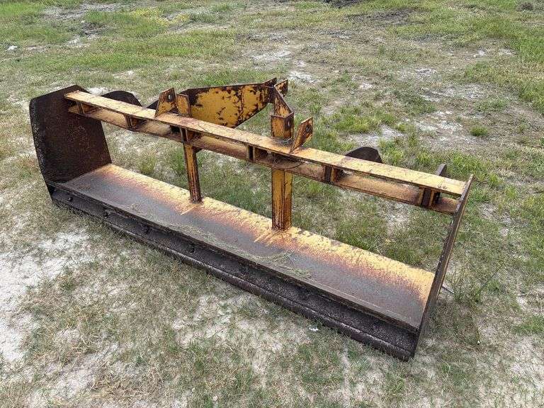 Box Blade Pull-Behind Tractor Attachment