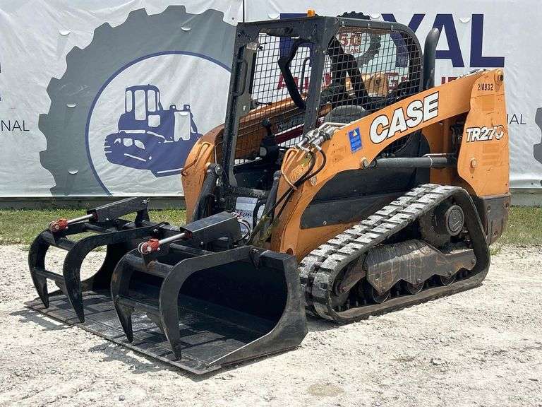 2018 Case TR270 2-Speed Compact Track Loader Skid Steer