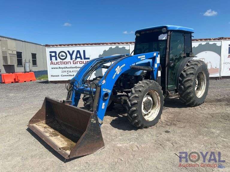 New Holland TN75S 4WD 75HP Loader Utility Tractor