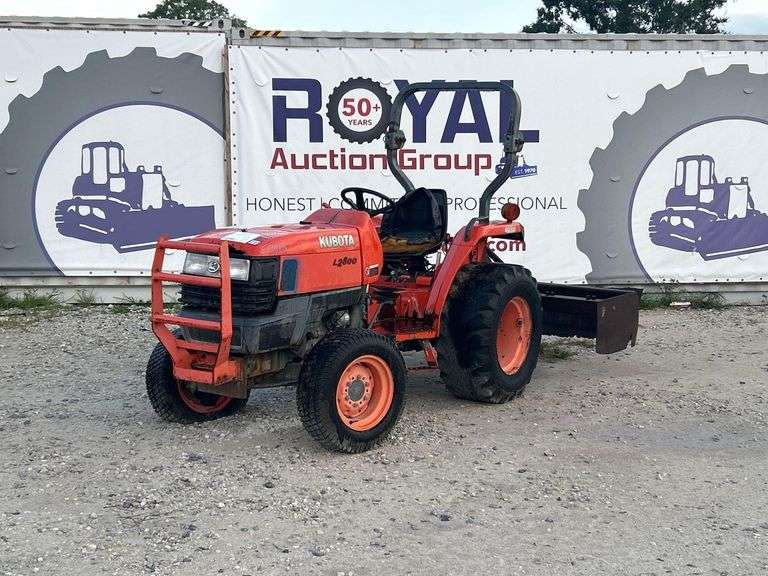 2007 Kubota L2800D 29HP Utility Tractor