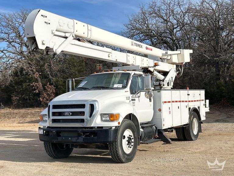2011 Ford F-750 Terex Hi-Ranger 5TC-55 55ft. Insulated Bucket Truck