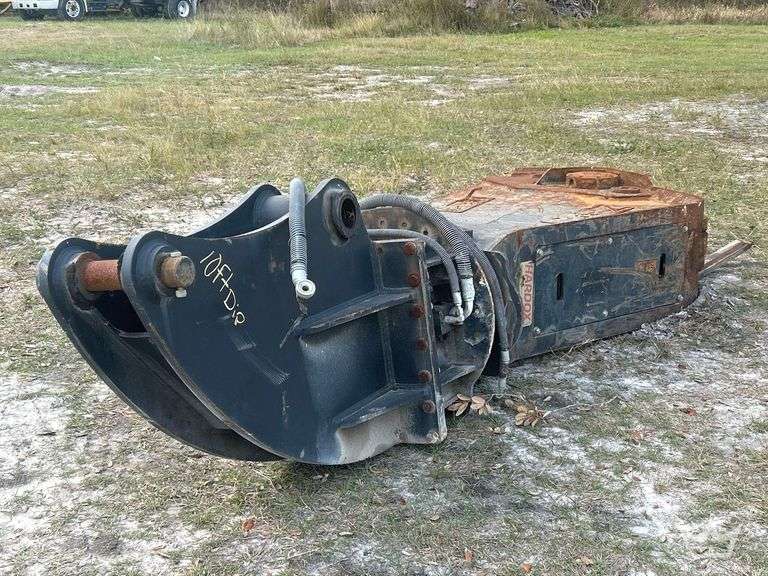 Zato Hydraulic Demolition Shears Excavator Attachment