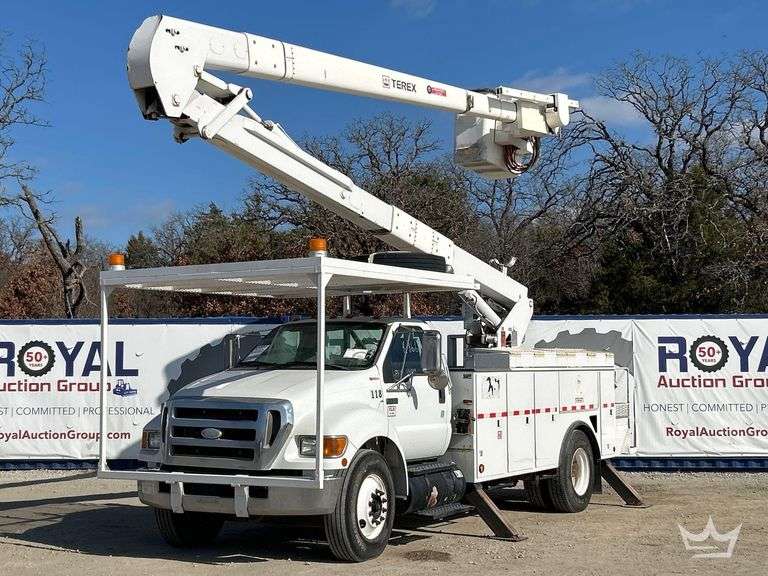 2007 Ford F-750 Terex Hi-Ranger 5TC-55 55ft. Bucket Truck