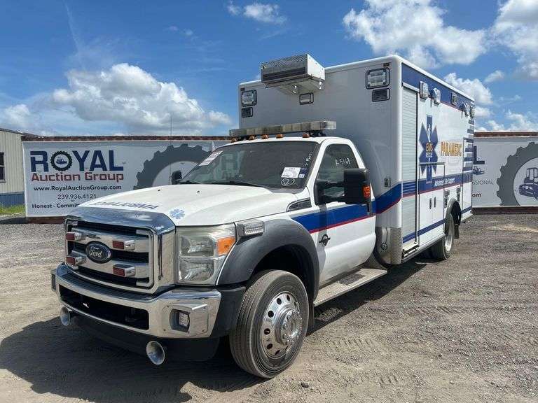 2013 Ford F-550 Ambulance
