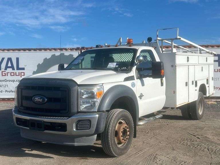 2012 Ford F-550 Knapheide Service Truck with Liftgate