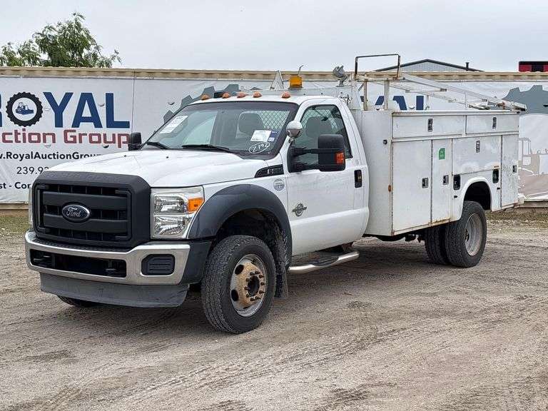 2012 Ford F-550 Knapheide Service Truck with Liftgate