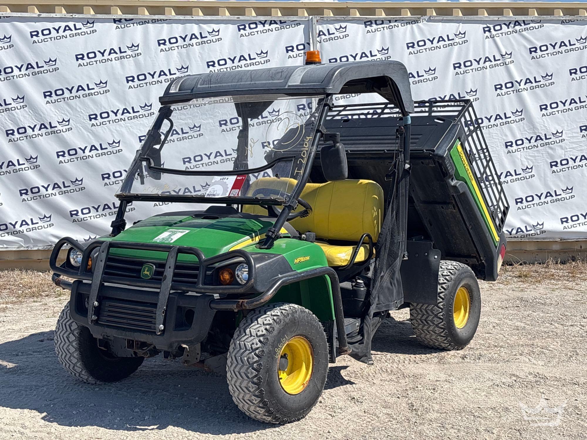 2020 John Deere HPX615E Gator 4x4 Diesel Utility Cart