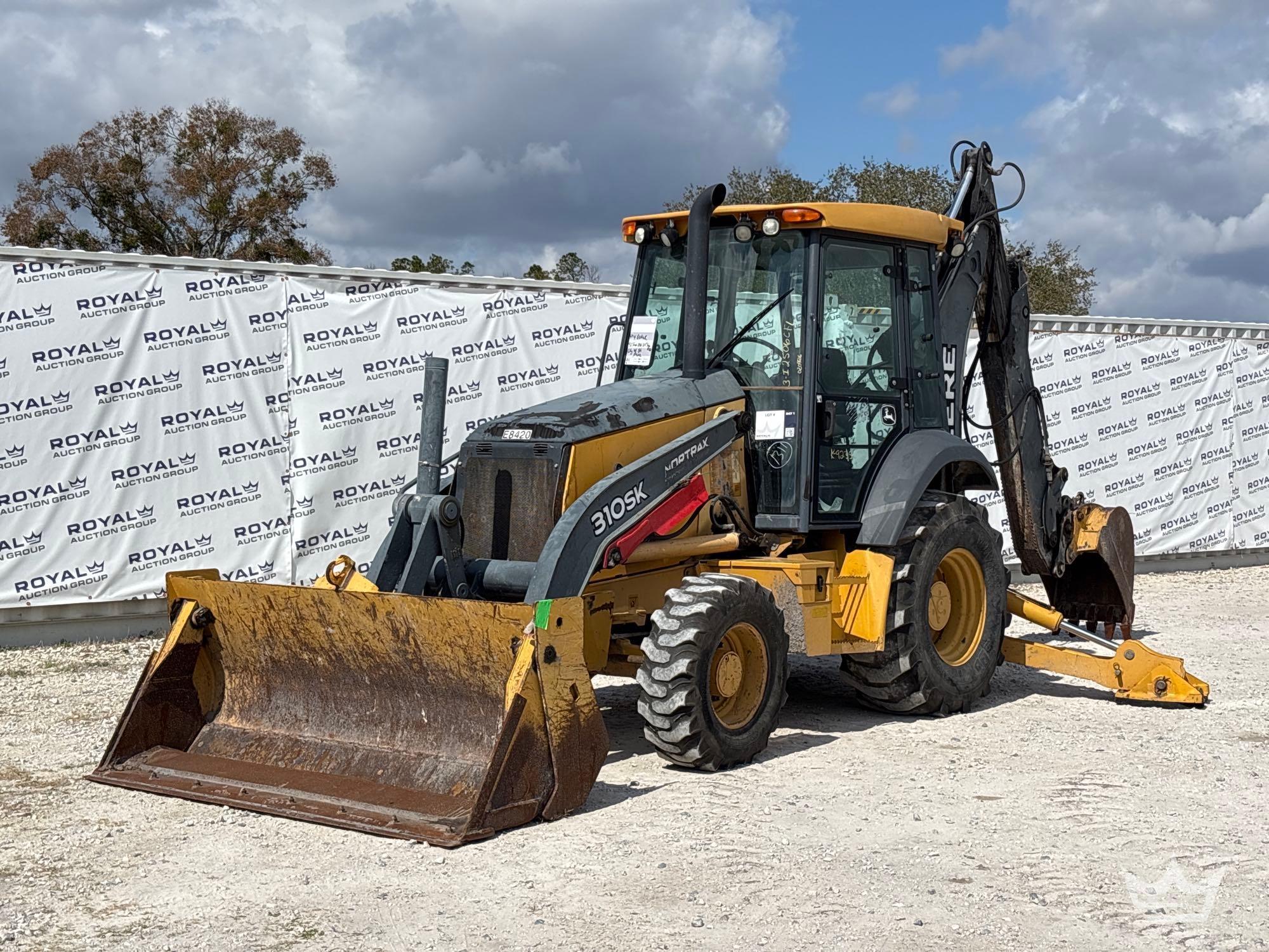 2014 John Deere 310SK 4x4 Extendahoe Loader Backhoe