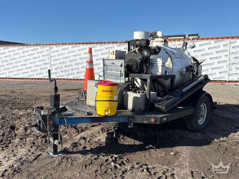 2016 EH Wachs Trav L Vac Hydro Vacuum Excavator Trailer