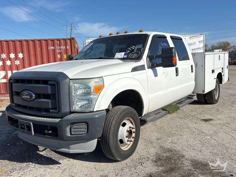 2013 Ford F-350 4x4 Crew Cab Knapheide Service Truck