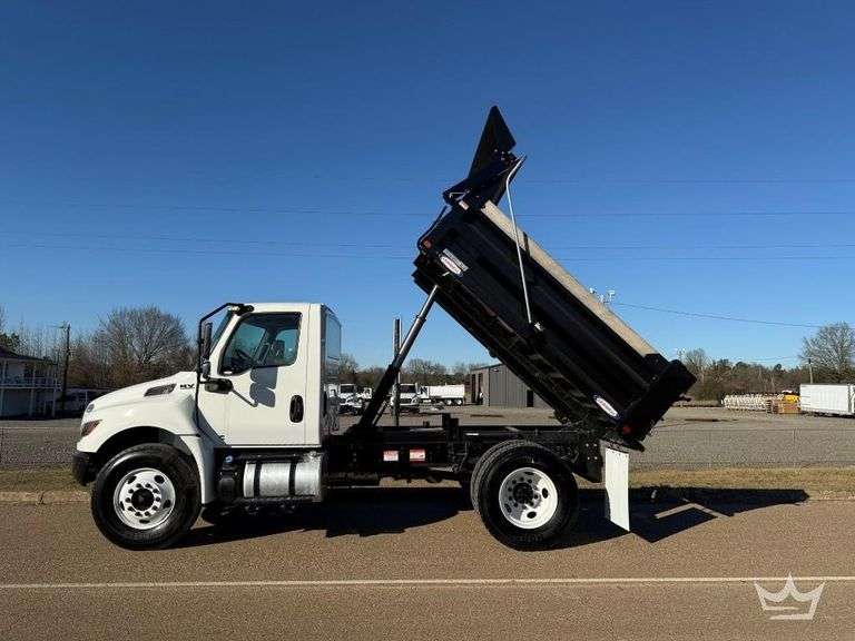 2025 International MV607 S/A 5/6 Yard Mason Dump Truck