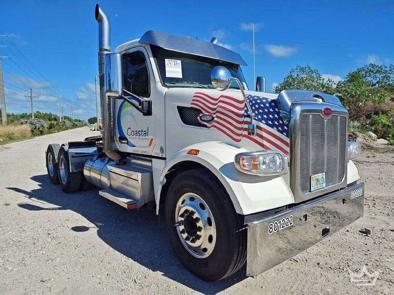 2022 Peterbilt 567 T/A Wet Kit Day Cab Truck Tractor