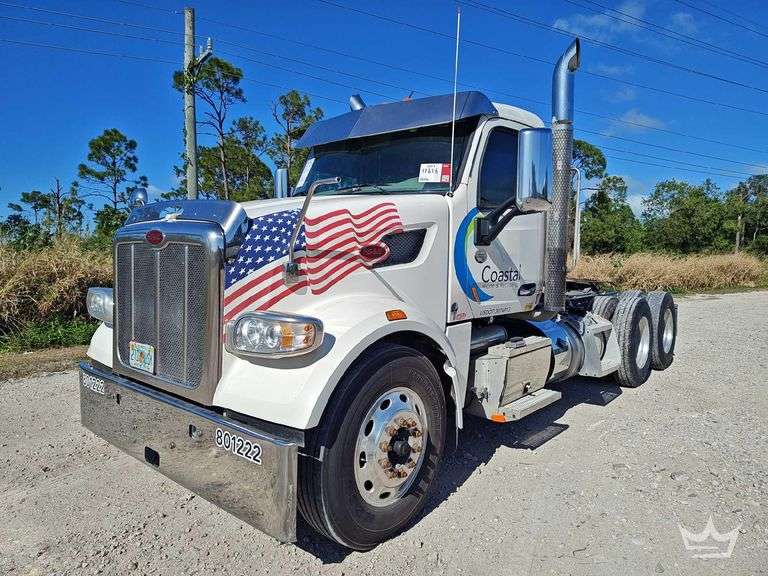 2022 Peterbilt 567 T/A Wet Kit Day Cab Truck Tractor
