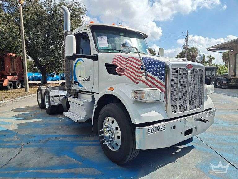 2022 Peterbilt 567 T/A Wet Kit Day Cab Truck Tractor