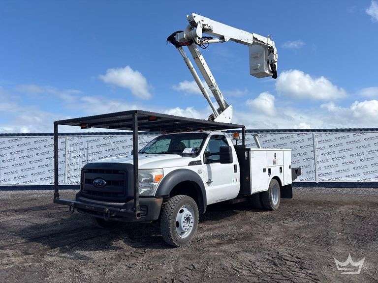 2011 Ford F-550 4x4 Altec AT37G 37ft. Bucket Truck