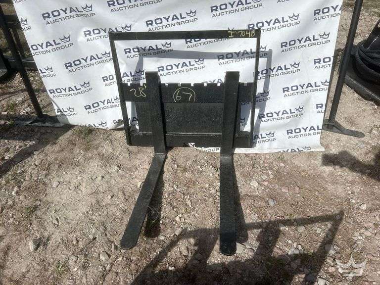 2025 28in Forks and Frame Mini Skid Steer Attachment