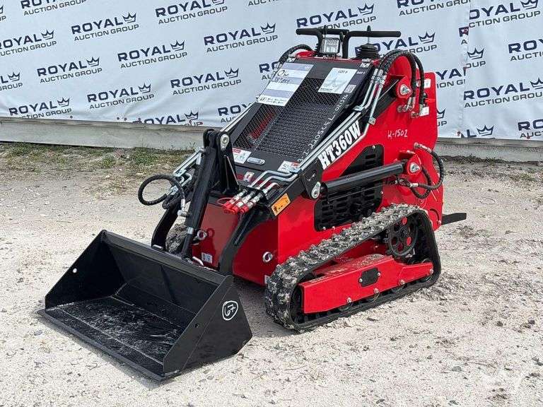 2025 HT360W Mini Walk-Behind Track Loader Skid Steer