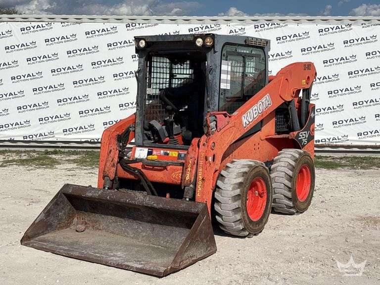 2016 Kubota SSV75 Compact Wheel Loader Skid Steer