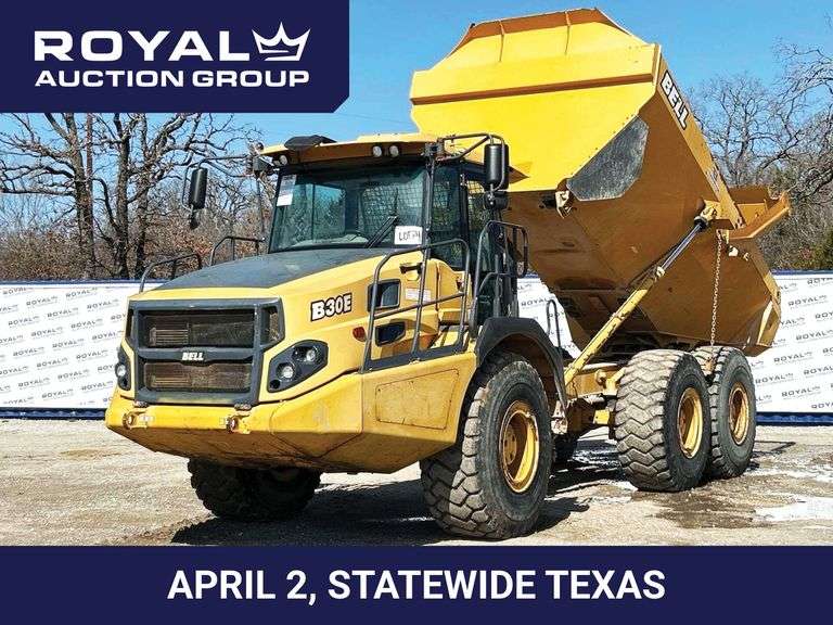 April 2nd Statewide Texas Gov't Asset Truck/Equipment Auction