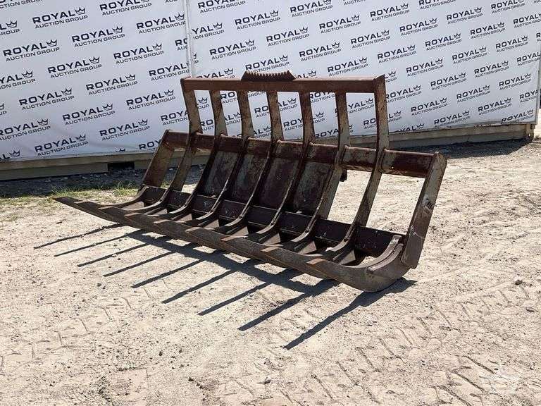 Volvo 10ft Loader Rake Attachment
