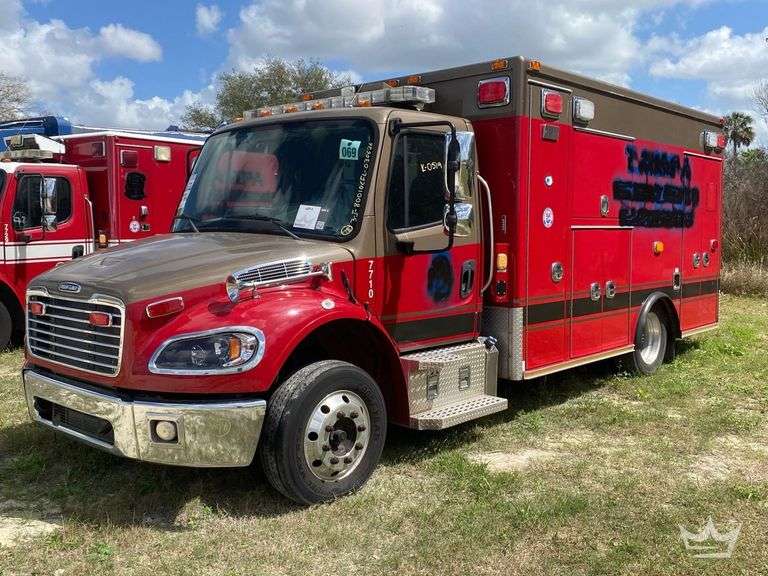 2012 Freightliner FLD120 Ambulance