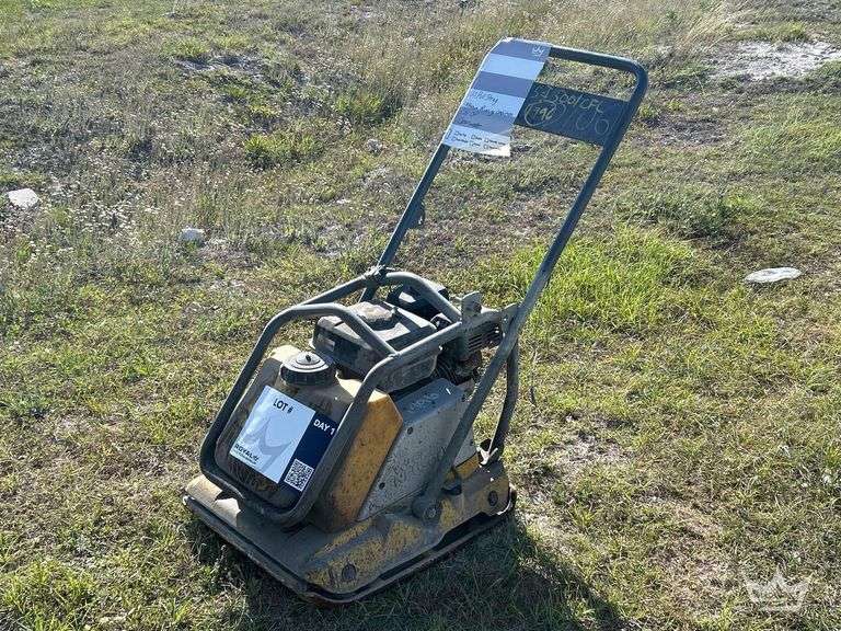 2009 Wacker Neuson WP1550 Walk-Behind Vibratory Plate Compactor